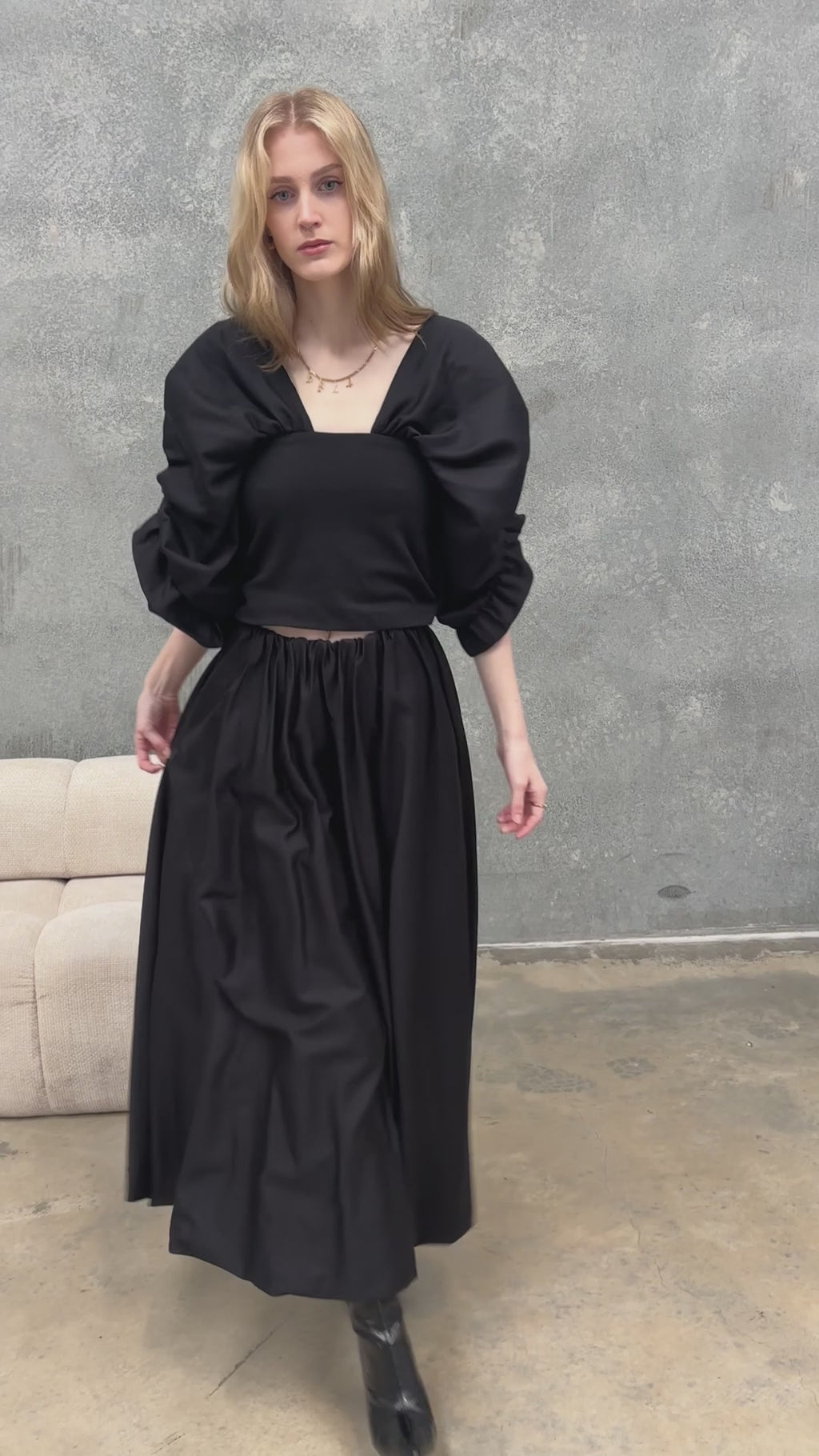 Egg Maxi Skirt
