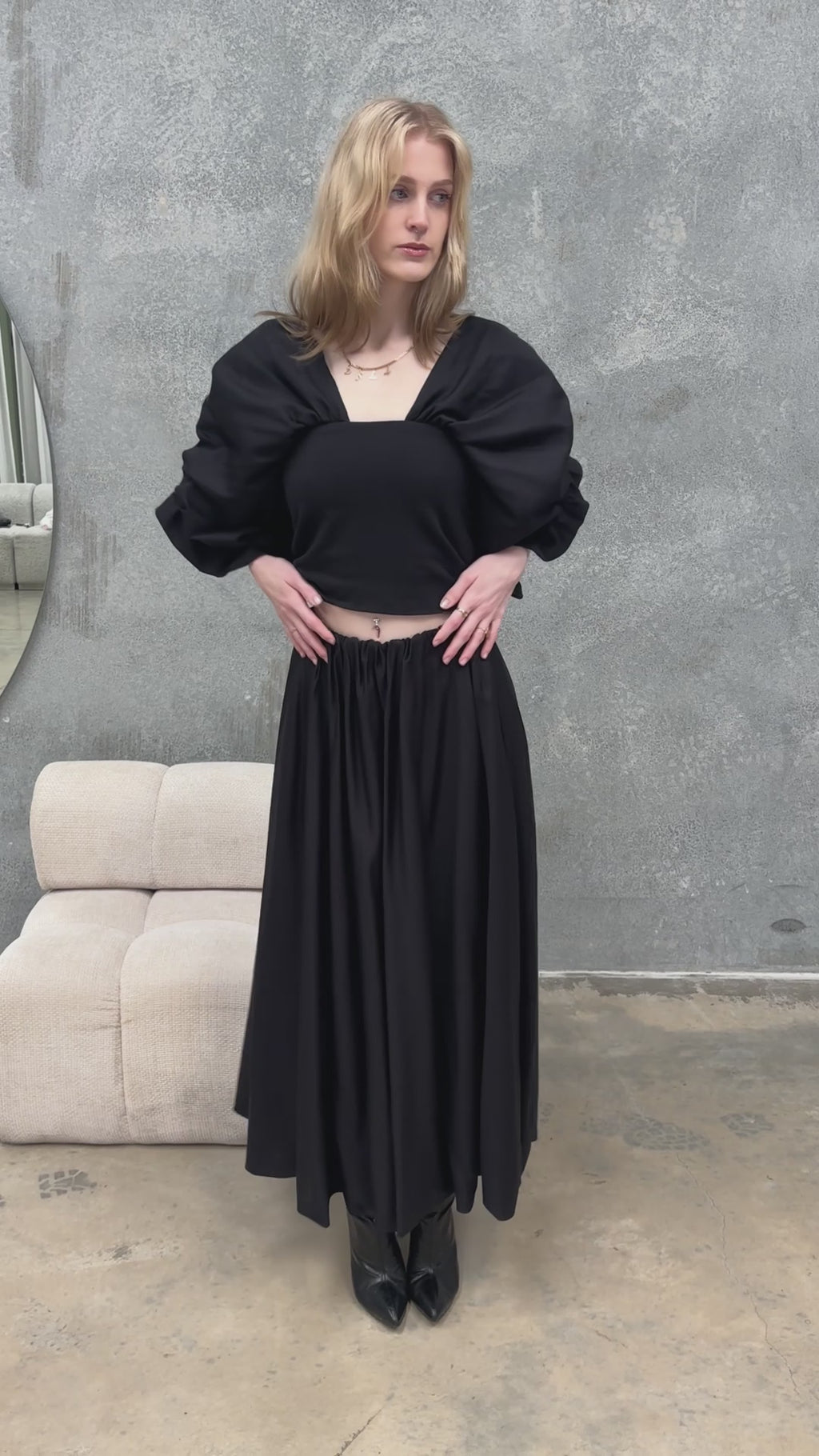 Egg Maxi Skirt